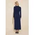 Trendyol Modest Ženska haljina Tctss26Eb00014, Tamnoplava