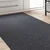 Vidaxl Preproga za tek Siva 80 x 300 cm blago