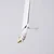 Sollux SL.1397 - Luster na sajli PRYSM 1xG9/8W/230V bela