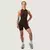 GymBeam Women‘s NEO Zip-Up Jumpsuit Mocha S