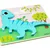 shumee Lesena pisana sestavljanka dinozaver Corythosaurus