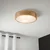 Plafonsko svetlo za kupatilo LINARO 3xE27/15W/230V IP54 hrast prečnik 37 cm