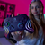 Nintendo Switch Afterglow Wave Wireless Controller Purple