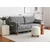 Atelier del Sofa Trosed Nordi 196x82x93cm Sivi