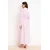 Trendyol Modest Ženska haljina Tctss26Eb00094, Roze