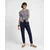 ONLY Hlače iz tkanine Poptrash 15115847 Mornarsko modra Regular Fit
