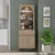 Hanah Home Ledli ormarić za kafe kutak 60 × 179 × 41,8 cm, atlantski bor