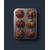 Tray for 6 muffins, steel, 35 x 26 cm - MasterClass