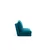 Atelier del Sofa Dvosed na razvlačenje Taida 185x36x120cm Petrolej