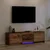 TV ormarić s LED rasvjetom Staro drvo 140 x 34 x 40 cm