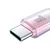 Joyroom Kabel serije Crystal-Clear 60 W USB-C – USB-C, 1,2 m – bel