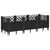 Vrtna sadilica s klinovima siva 123,5x43,5x43,5 cm PP