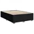 Vidaxl Box spring postelja z vzmetnico črna 160x200 cm blago
