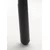 IWHOME Miza LUGO kovinski s steklom plošča premer 60 cm antracit IWH-10120001