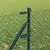 Stup za ogradu Zelena 10 x 0,4 m (mreža 40 x 40 mm) Čelik i PVC