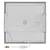 LED plafonsko svetlo LED/28,5W/230V 3000/3500/4000K 30x30 cm bela