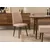 Hanah Home Trpezarijski set Vina 02 1048, Smeđi