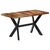 Vidaxl Jedilna miza 140x70x75 cm trden palisander
