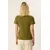 Trendyol Milla Ženska majica TWOSS25TS00029, Kaki