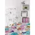 Decormat Vinilna preproga Lobanje in vrtnice 140x210 cm
