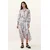 Lanena obleka AllSaints SKYLAR MAXI