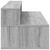 Studio radni stol Siva Sonoma 152 x 42,5 x 36 cm