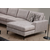 Atelier del Sofa Ugaona garnitura 90x90x200cm Bež