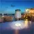 LED solarna stona lampa LUVETRA LED/1xAA 4000K IP44 200 mAh bela