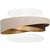 BRILAGI-LED Plafonsko svetlo VELVET TWIST LED/24W/230V 4000K prečnik 55 cm bež/braon/zlatno