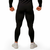 GymBeam Kompresivne helanke Mid Black