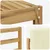Set vanjskih sofa 6 pcs Bijela i krem Poliester