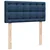 Vidaxl Box spring postelja z vzmetnico modra 100x200 cm blago