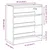 Stalak za cipele boja staro drvo 60x25x62 cm konstruirano drvo