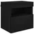 TV zidne jedinice s LED-om 5 pcs Crni hrast 40,5 x 30 x 90 cm