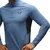 Castore majica 1/4 zip sa kontrastnim panelima za muškarce, plava