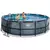 EXIT Toys Frame Pool O 488x122 cm - Stone Grey