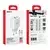 Kućni Punjač SU-P102 20W Super Fast USB A QC3.0+Type C sa Type C Lightning kablom, Beli