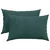 Jastučići za sofu 2 pcs Tamnozelena 60 x 40 cm Kordura tekstil