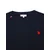 U.S. POLO ASSN. Pulover temno modra/rdeča