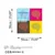 Wallity Slika UV-847, 50 x 50 cm