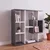 Hanah Home polica za knjige Yegane, 70,9 cm, bela / antracit