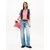 Tommy Jeans Majica roza/brusnica