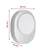 Telefunken 312004TF - LED spoljašnje zidno svetlo LED/8W/230V IP44 srebrno