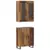 Highboard 2 pcs Staro drvo Konstruirano drvo