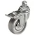 shumee Manfrotto 104 kolesa z zavoro, premer 75 mm