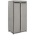 Den Garderobna omara 75x50x160 cm siva