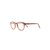 Lesca - tortoiseshell-effect round glasses - unisex - Brown