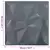 Zidne panele 12 pcs Origami siva 50 x 50 cm XPS pjena