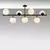 Opviq Fazli 10526 Luster, Crno-beli