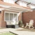 Skrovita tenda Bež 350 x 250 cm Poliester i aluminij